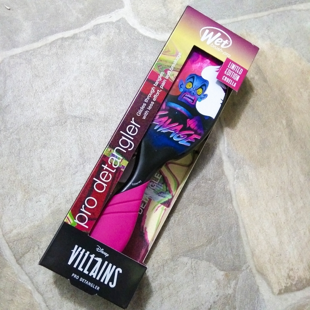 🆕Disney Villains Cruella Wet Brush Pro LIMITED EDITION